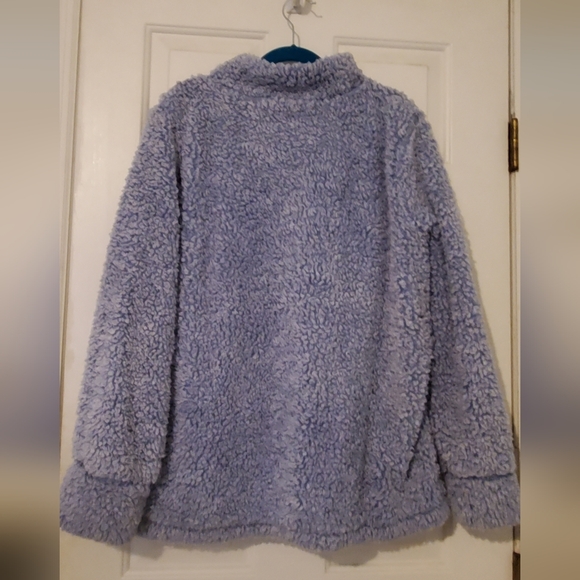Weatherproof Icy Blue Pullover with Pockets EUC Sz XXL - Picture 3 of 3